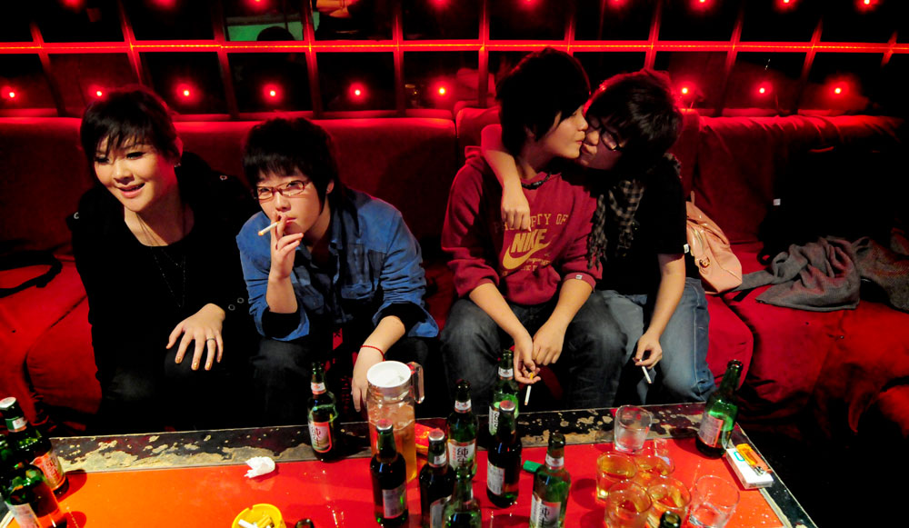 Chinese teenagers